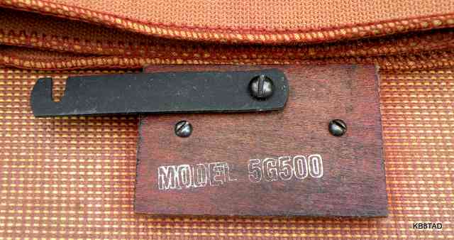 Zenith 5G500 model stamp