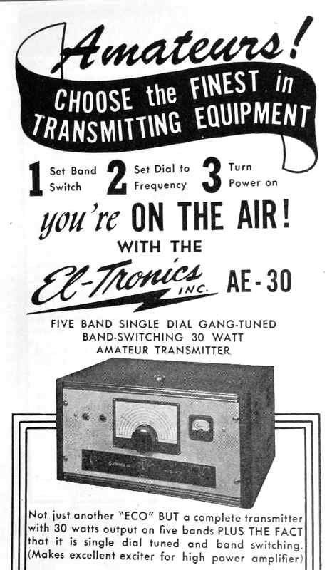 El-tronics Ad