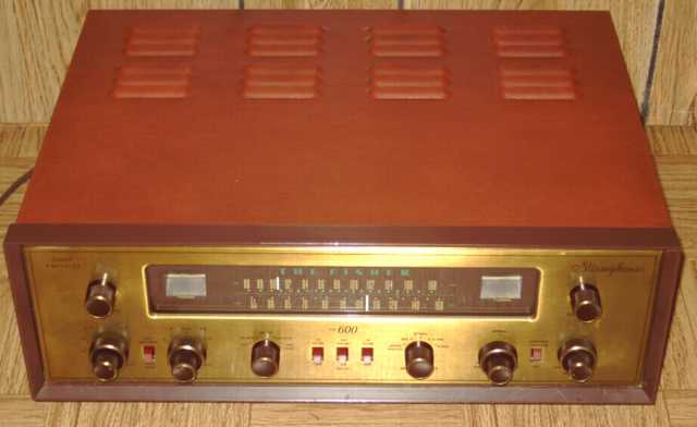 Fisher TA600 in cabinet