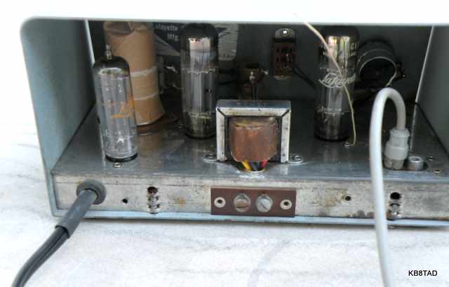 Lafayette LA-23 Broadcaster back view