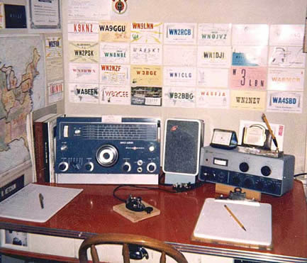 National NC-155 in WB2RCB novice shack