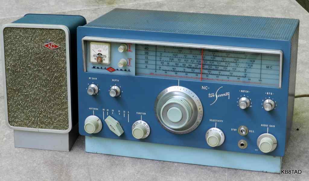 National NC-270 and speaker