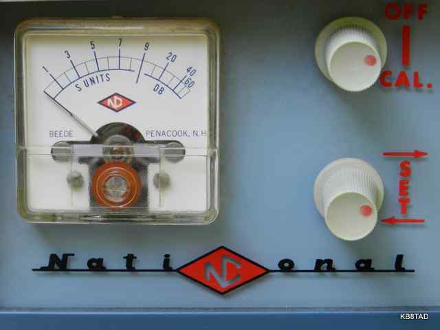 National NC-270 S-meter