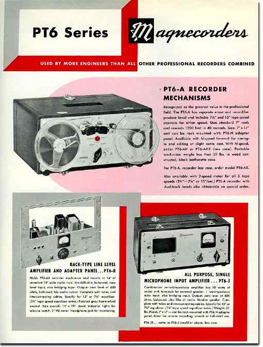 Magnecord PT6_J audio amp