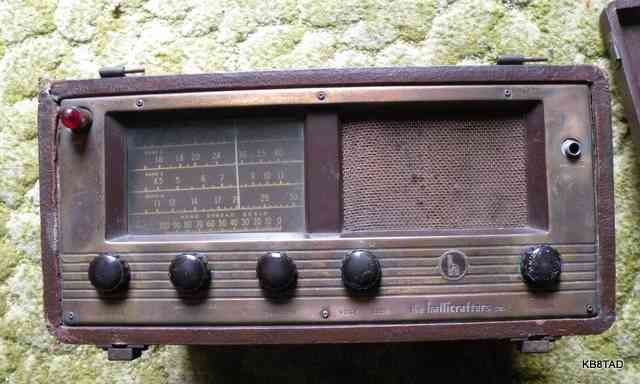 Hallicrafters S-72 as purchased