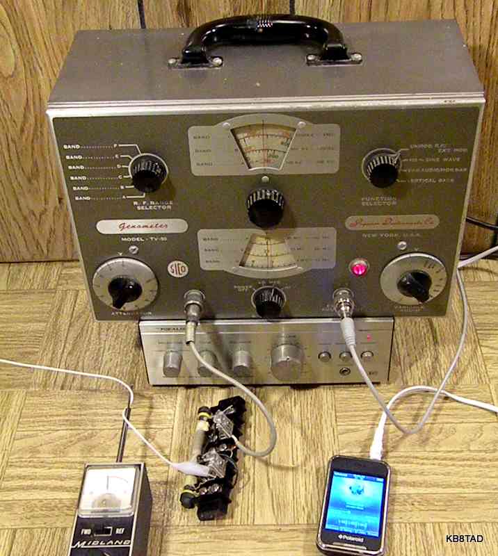 Modified TV-50 as AM broadcaster