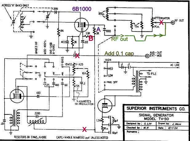 TV-50 schematic