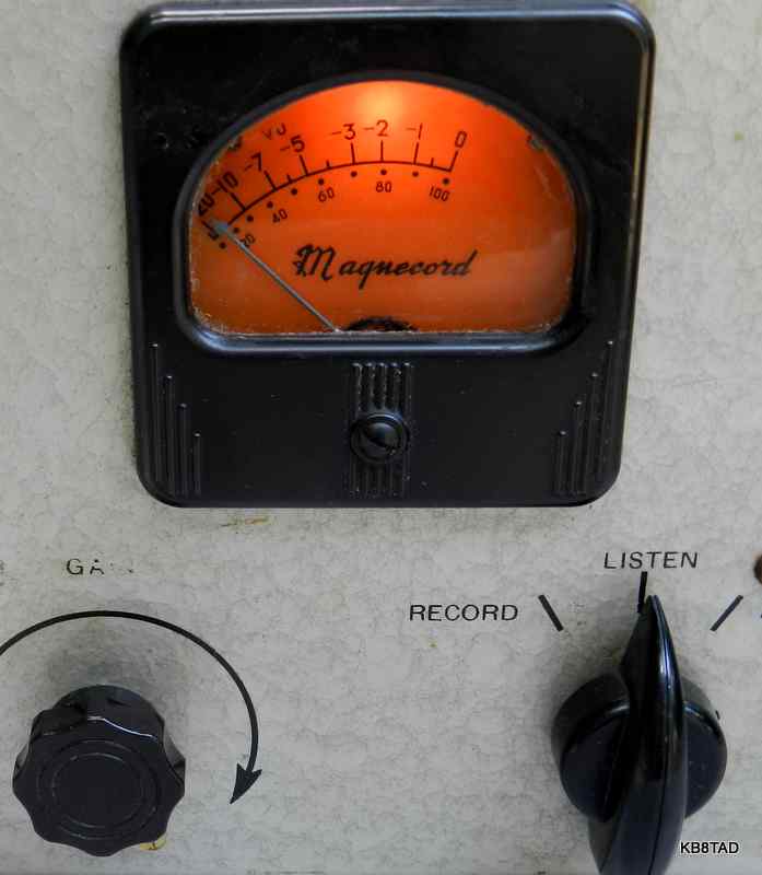 Magnecord PT6_J VU meter