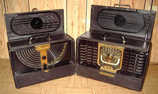 Zenith models 6G001Y and 8G005 compared