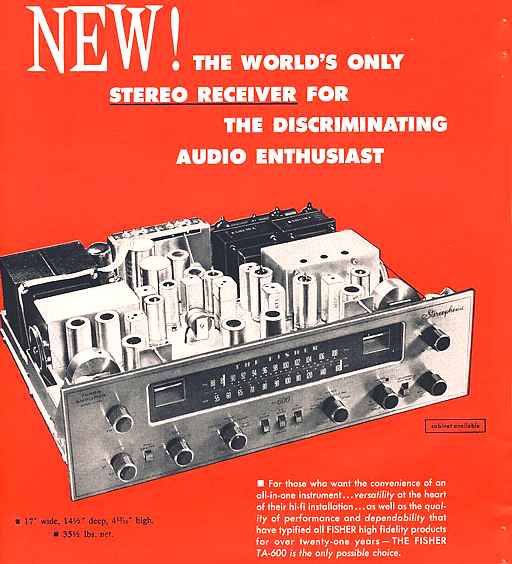Fisher TA600 Ad